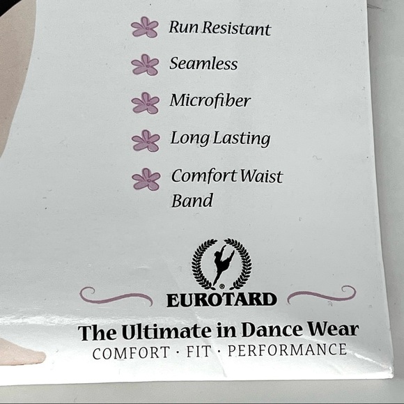 Euroskins Kids' Convertible Ballet Tights - S/M - Picture 4 of 8